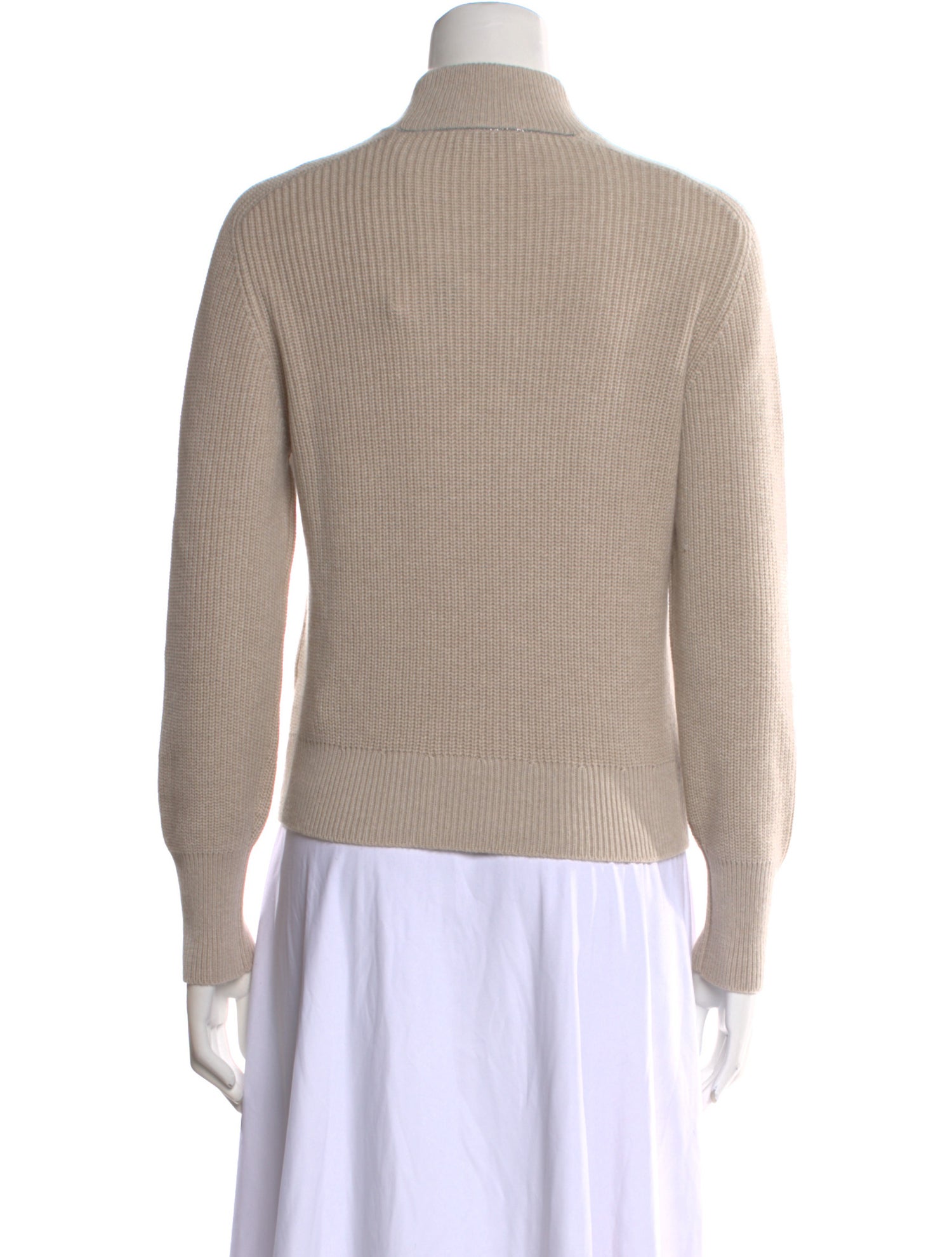 Brunello Cucinelli Cashmere Mock Neck Sweater